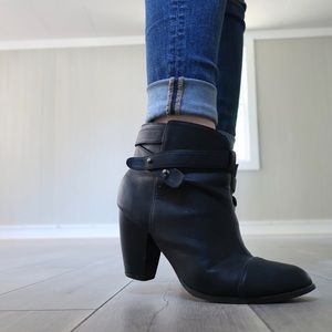 Faux Leather Western Booties